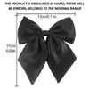 EKIND Adjustable Pre-tied Women Bow Tie, Solid Color Bowties for