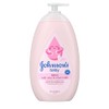 Johnson's Moisturizing Pink Baby Lotion with Coconut Oil, Hypoallergenic, 27.1