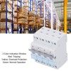 Manual Transfer Switch, 63A 400VAC 4P Power 35mm DIN Rail