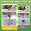 Epoxy Sculpt Clay, 1 Pound Natural Grey Epoxy Putty,2 Part