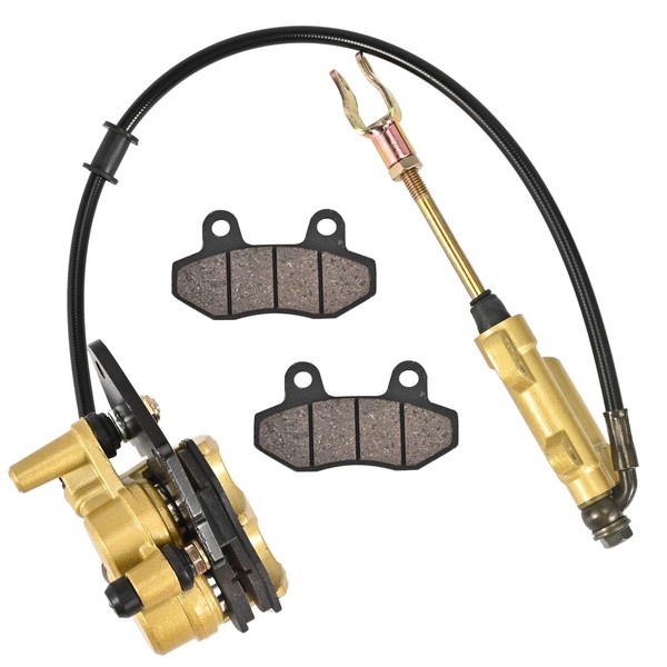 Trkimal Front Disc Brake Master Cylinder Caliper with Brake Pad