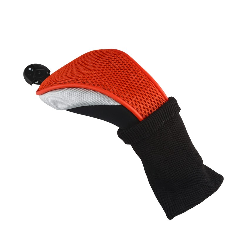 Andux Long Neck Golf Hybrid Club Head Covers Interchangeable Number