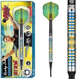 Shot! Rowby John Rodriquez Araw 90% Tungsten Soft Tip Darts Set (20 g)
