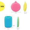 NYANDELMO Cleaning Sponge, Kitchen Sponge, Double Sided Kitchen Sheet Scourer,