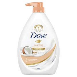 Dove Soothing Coconut Oat Body Wash, 1kg, 1 piece / 도브 수딩 코코넛 오트 바디워시, 1kg, 1개