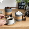 Miamolo Small Ceramic Jar with Lid, Coffee Container Kitchen Food