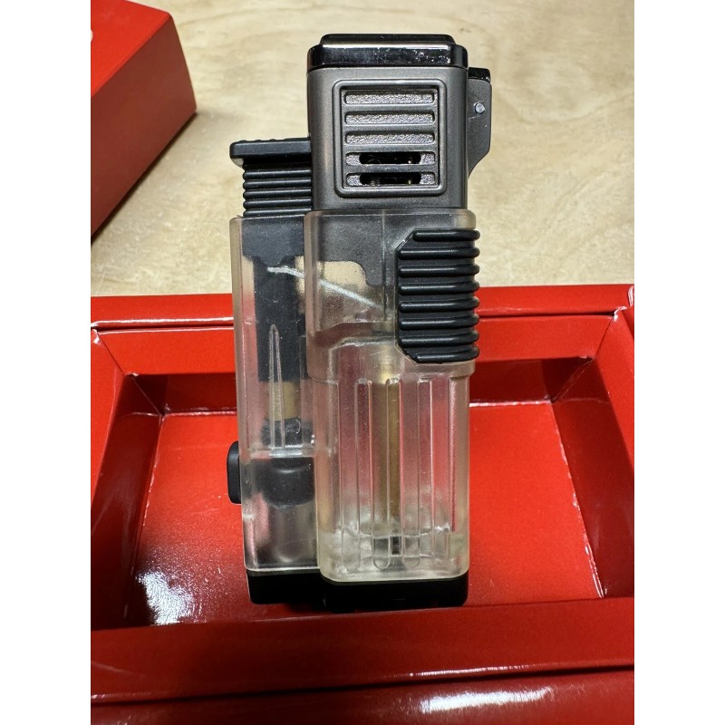 Jetline Gotham Lite Quad Jet Cigar Lighter and Punch -