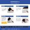 American Panda Folding Umbrella, One-touch Automatic Open/Close, Carabiner Handle, Diameter