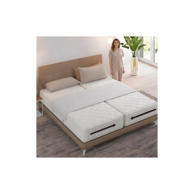 Puente De Cama Doble Con Tamaño King - Conector De