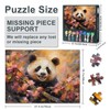 1000 Pieces Jigsaw Puzzles -Cute Panda Bear in Flower Blossom
