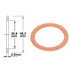 QMINOX CF35 Copper Seal Gasket for High Vacuum - 2.75"