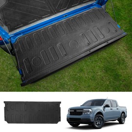 Maxzina Tailgate Mat Compatible with 2022 2023 2024 2025 Ford Maverick Tailgate Liner Protector Cargo Mat TPE Cargo Liner for Ford Maverick Accessories (Tailgate Truck Mat)