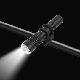 Vagocom 2Pack Universal Bike Flashlight Mount Holder,Bicycle Light Clamp for Torch,Bike Light Bracket for Night Riding