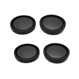 WH1916 Camera Body Cover & Rear Cap for Sony E-Mount fit Sony A9 a7riv a7r3 a7r2 a7miii a7mii A7R A7S A7SII A6500 A6400 A6300 A6000 Camera (2 Pack)