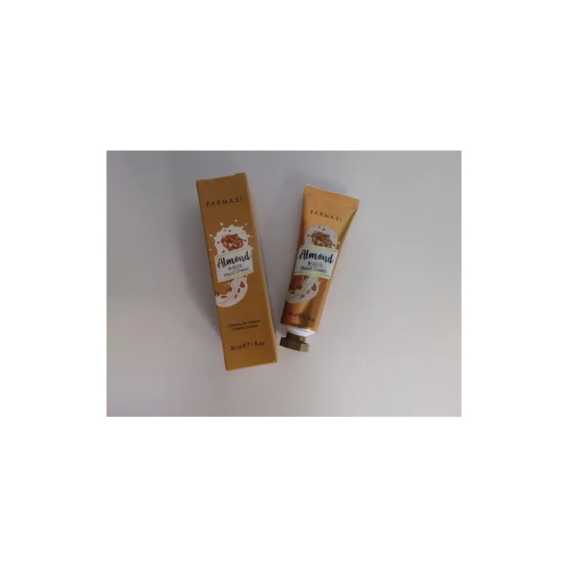 Crema Para Manos - Hidratación Y Suavidad - Farmasi-Almendra
