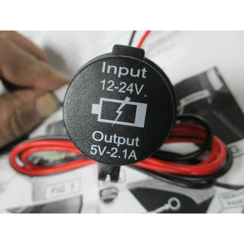 show chrome HONDA GL1800 2018 NEWER DUAL PORT USB AUXILIARY