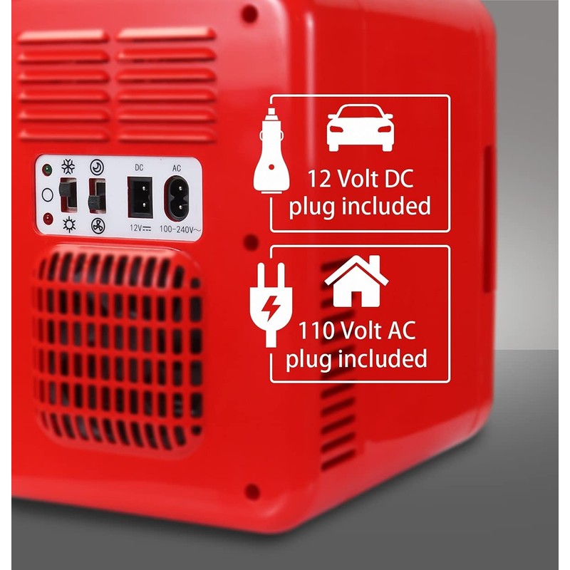 Coca Cola World 1971 Series Portable 6 Can Thermoelectric Mini