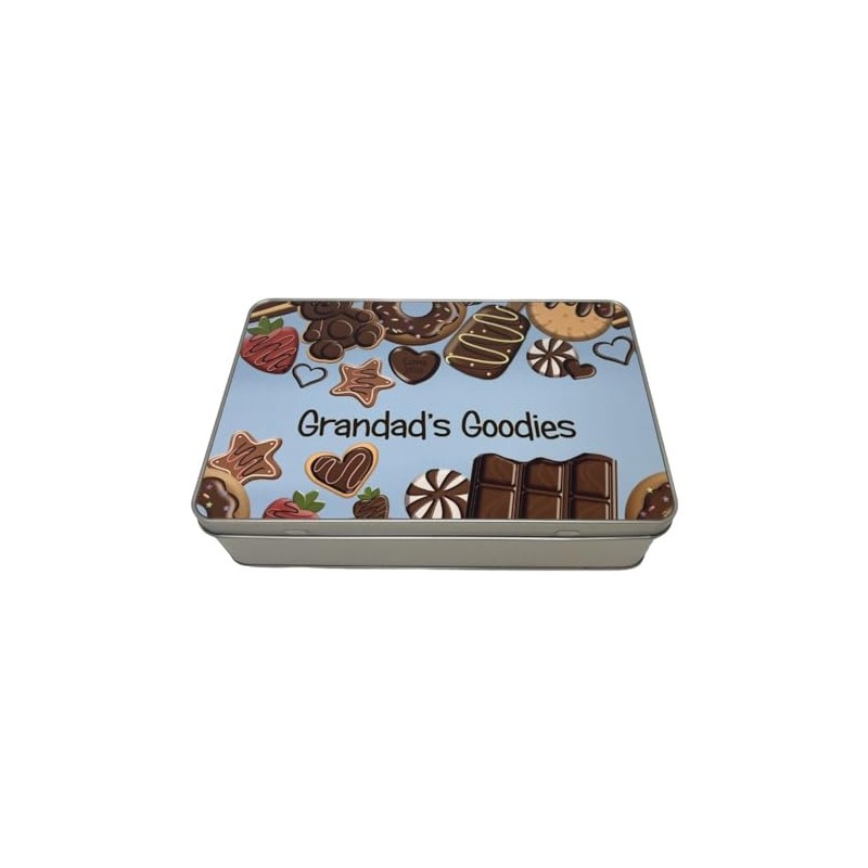 Lunar Shadow Grandad's Goodies Blue Storage Gift Tin | Grandad