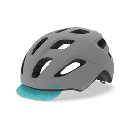 Giro Herren Trella Fahrradhelme, Matte Grey/Dark Teal 22, Einheitsgröße