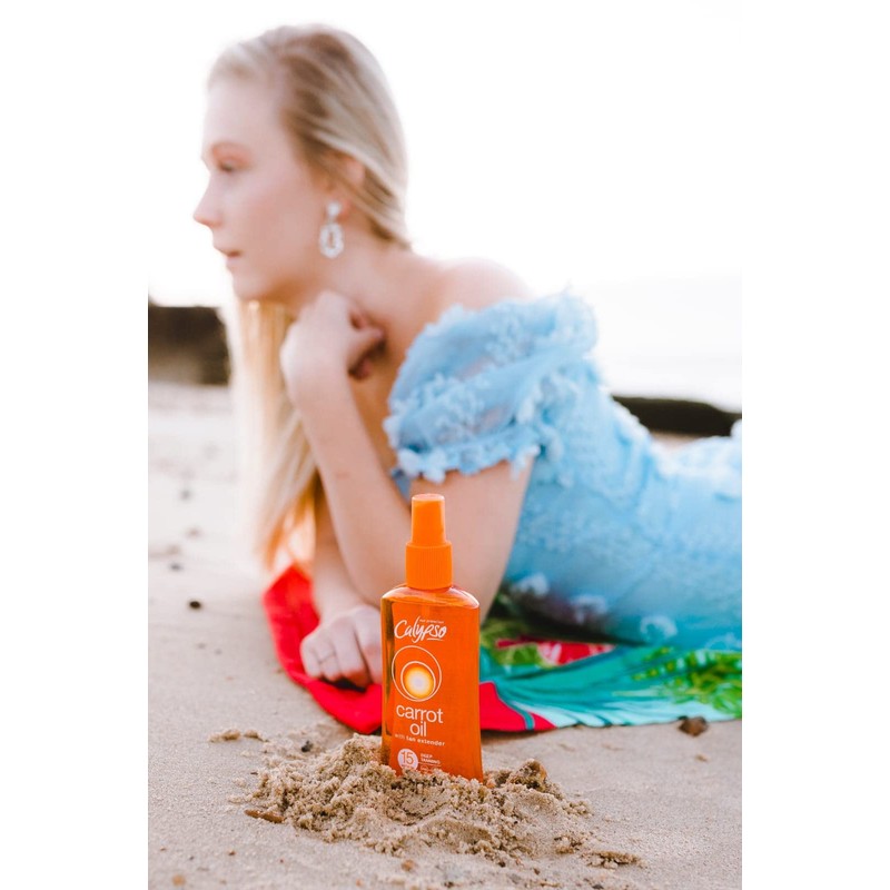 Calypso Carrot Oil with Tan Extender SPF15