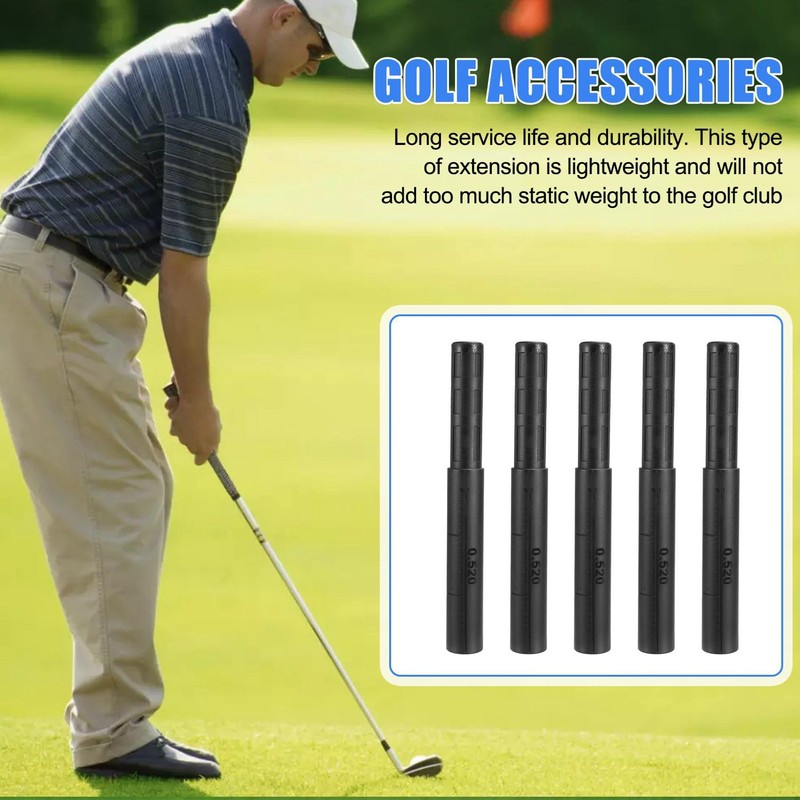 Aswalling 10Pcs Golf Club Shaft Extension Stick Extender Rods Golf