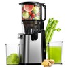 Juicer Machines, EUHOMY 5.8" Wide Feed Chute Cold Press Juicer