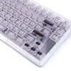 IDOBAO ICE Crystal Transparent Cherry Profile ABS Customized Keycaps Kit