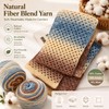 Katech Fairyland Yarn for Crocheting Knitting-4 Packs Gradient Cake Yarn