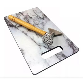 Meat Tenderizer Tool For Tenderizing Steak Beef Poultry Hammer&Axe Chicken Shredder Steak Meat Mallet Length Approx 11 Inches Perfect Weight