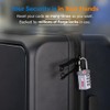 Forge 4-Digit Combination Lock, TSA Approved Locks for Luggage, Travel,