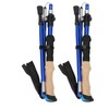2pcs Foldable Hiking Poles Set Outdoor Walking Climbing Alpenstocks Collapsible