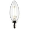 Satco Lighting S21273-5.5 Watt B11 LED Clear Dimmable Light Bulbs