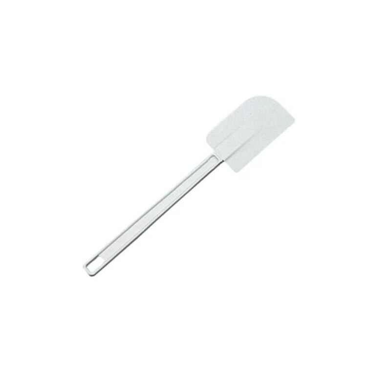 Rubbermaid "6-Pack" Rubbermaid Commercial --"COLD TEMP"-- Scraper Spatula, White-9.5" SALE!