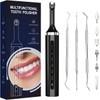 Electric Teeth Whitening Tools Plaque Tartar Polishing Cleaning Kit with