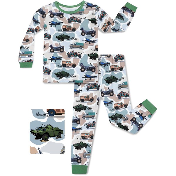 babee Reshinee Bamboo Viscose Toddler Pajamas Boys Girls Kids Baby