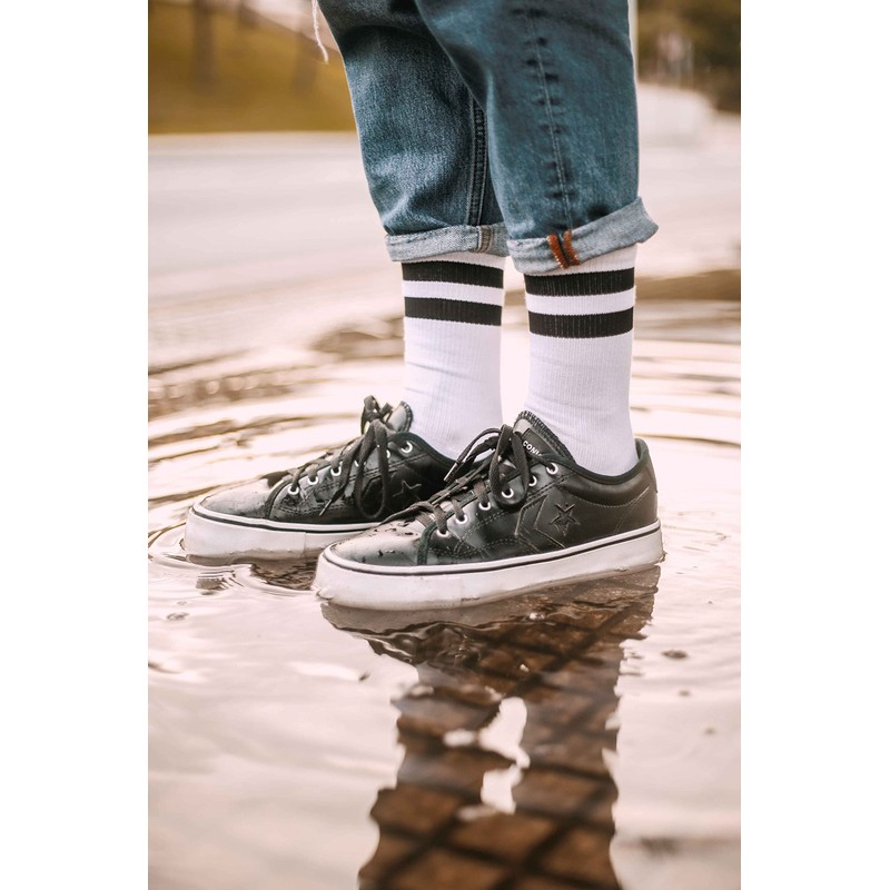 Socks Men American Socks Old School I Mid High Socks