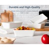 ONEMORE Small Baking Dish, Rectangle Ceramic Baking Dish for Oven,
