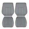 GXARTS Custom Color Front Seat Covers Replacement Leather/Cloth Fit for