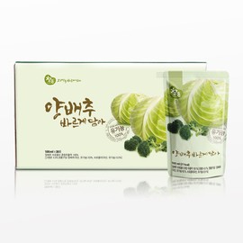 Chamden (현대홈쇼핑)참든 양배추 바르게 담아 30포 Hyundai Home Shopping Chamdeun Cabbage Properly Packaged 30 Packs