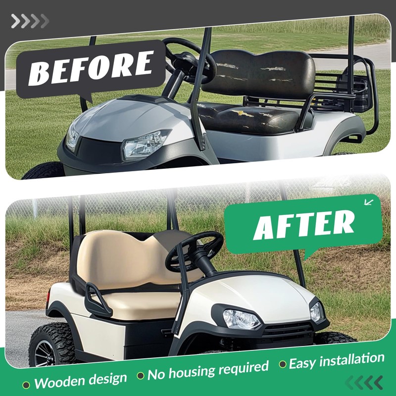 WUTIST Seat Bottom Front Compatible with 2004-Up Club Car Precedent