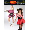 Simplicity 2091 Misses' Pirate & Rollar Girl Costume Sewing Pattern