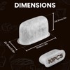 10 Pack Coffee Maker Filter Compatible with Beautiful,Efficient Charcoal Filter
