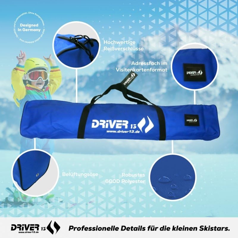 Driver13 Children's Ski Bags 120 cm Child Designed in Germany