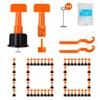Storystore Tile Leveling System 100pcs Tile Levelers Spacers with 2mm