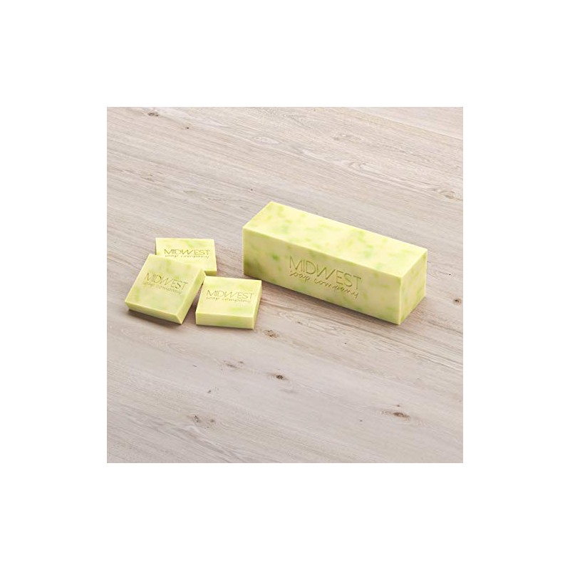 Kaffir Lime Artisan Soap Loaf with Cut -3 Pounds