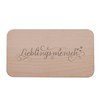 Deitert Wooden Breakfast Board with Favourite Person Rectangular Caligraphy Design