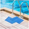 Levemolo 2pcs Non-Slip Pool Ladder Mat Anti-Skid Pad for Swimming
