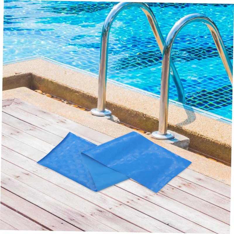 Levemolo 2pcs Non-Slip Pool Ladder Mat Anti-Skid Pad for Swimming