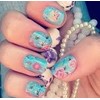 Azure Rose Nail Wraps, Half Sheet, Jamberry Nail Wraps …