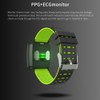 Waterproof Rate Monitoring Sports Step Watch Bracelet Bluetooth Smart Wristband
